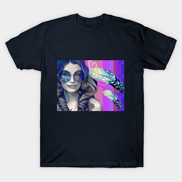 Serenity T-Shirt by ChaChaDivineArt